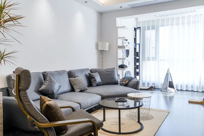 93㎡簡約風，智能實用的家居搭配，細節體現生活的美好